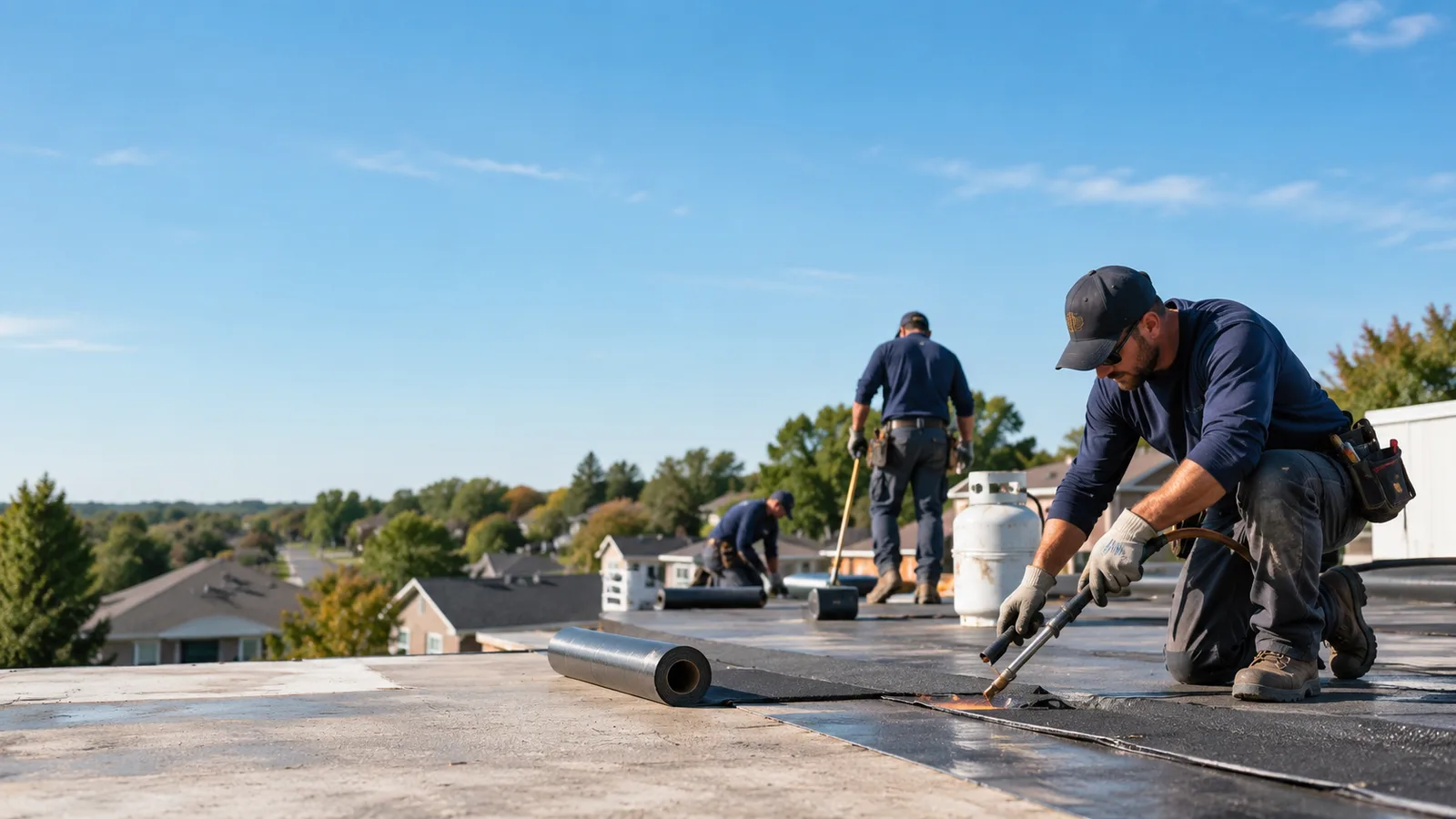 Flat Roof Leak Repair providers in Pawnee, IL